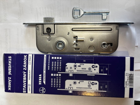 Tesla K60/90 BB normál kulcsos ajtózár 45/90/20 méret